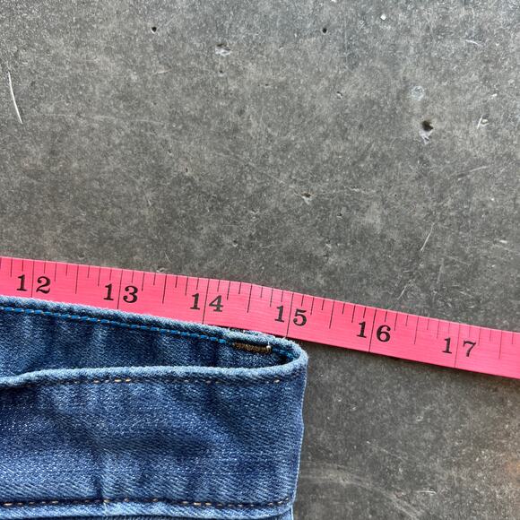 Vintage Y2K Patagonia Mid Rise Blue Denim Straight Leg Jeans Women's Size 27 - Picture 5 of 5